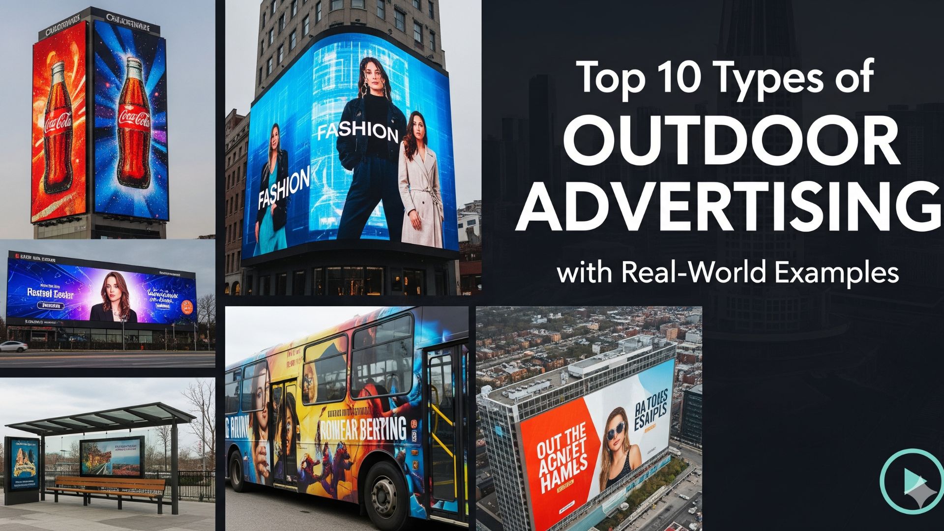 Top 10 Types of Outdoor Advertising with Real-World Examples