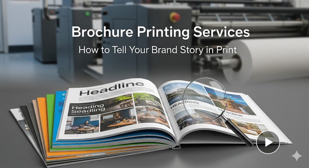 Brochure Printing Services How to Tell Your Brand Story in Print
