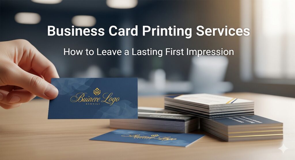 Business Card Printing Services How to Leave a Lasting First Impression