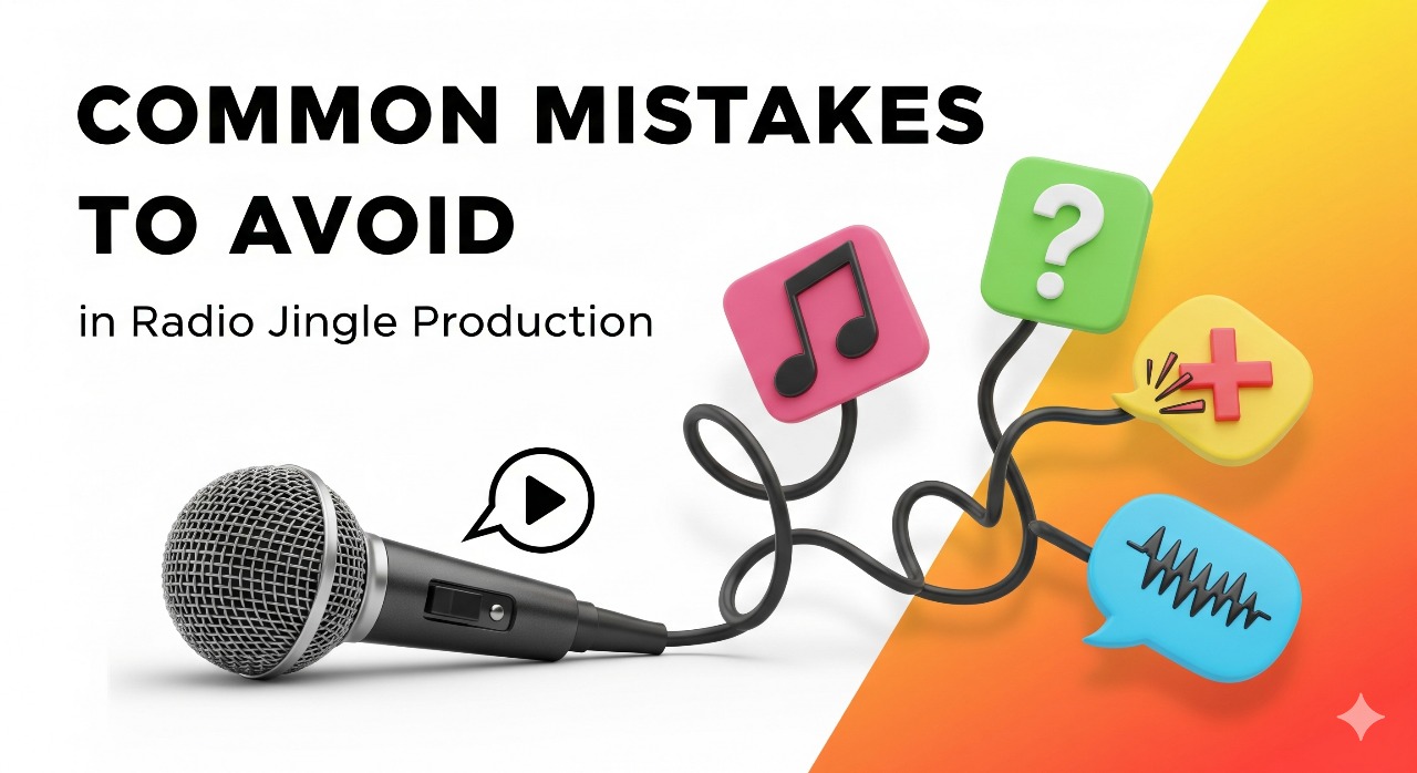 Common Mistakes to Avoid in Radio Jingle Production
