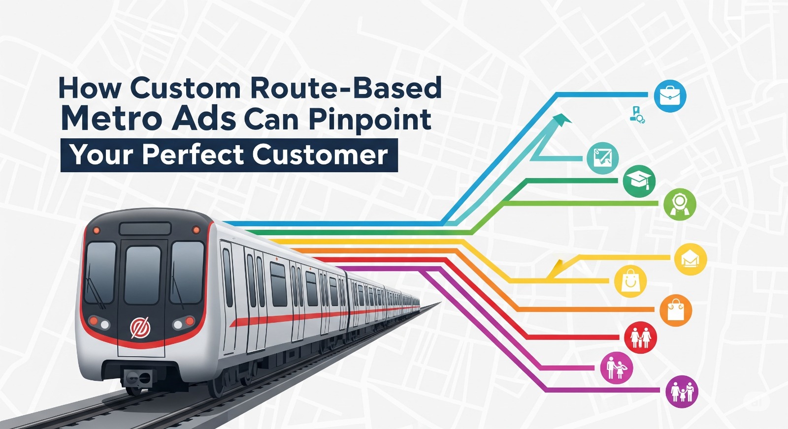 Custom Route-Based Metro Ads