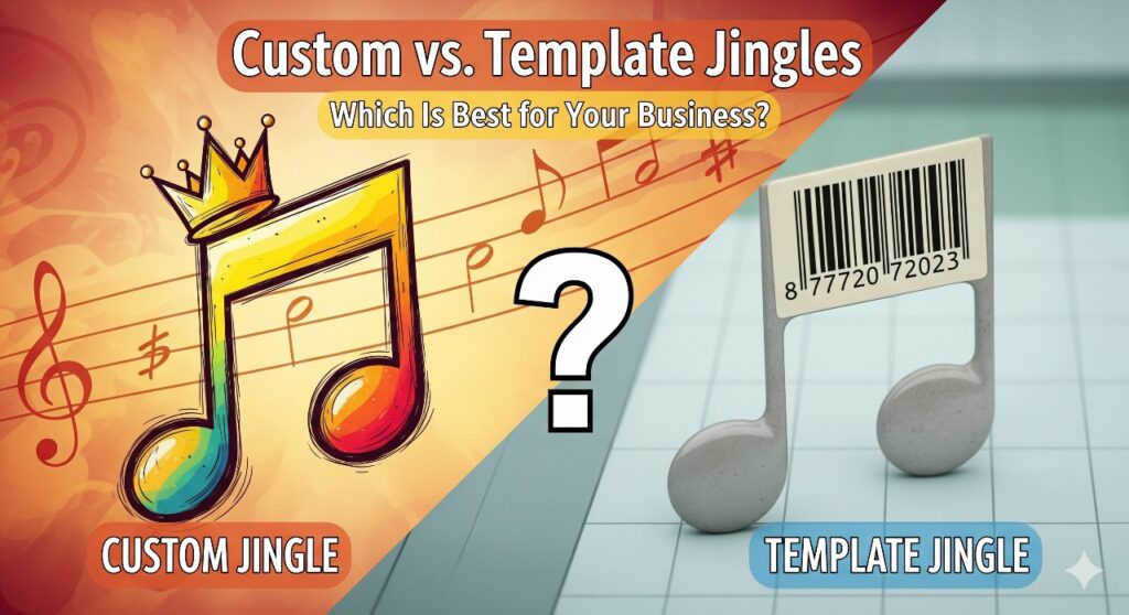 Custom vs. Template Jingles Which Is Best for Your Business
