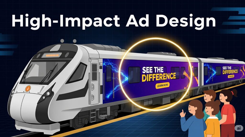 Design Tips for High-Impact Train Advertising on Vande Bharat