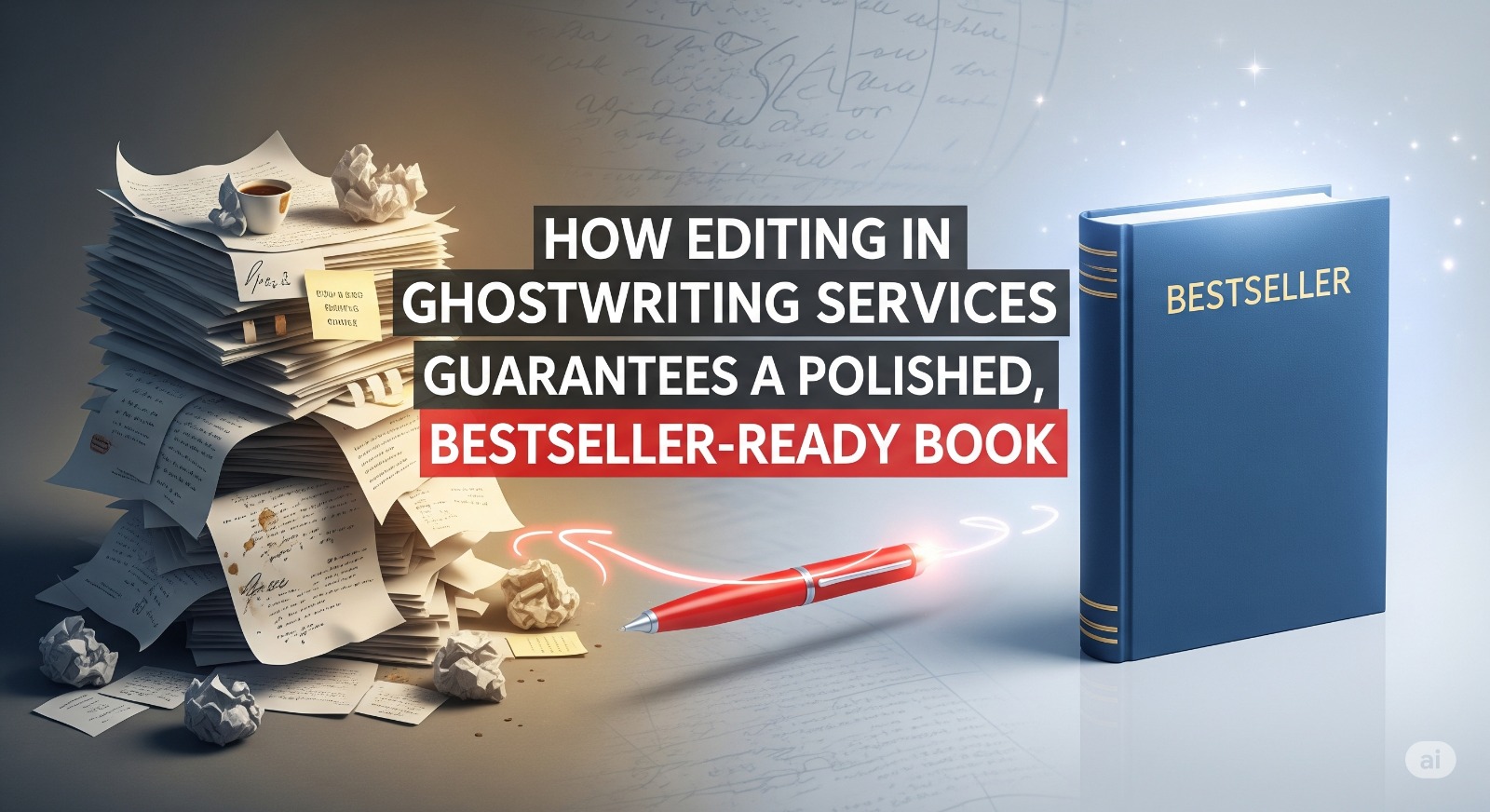 Editing in Ghostwriting Services