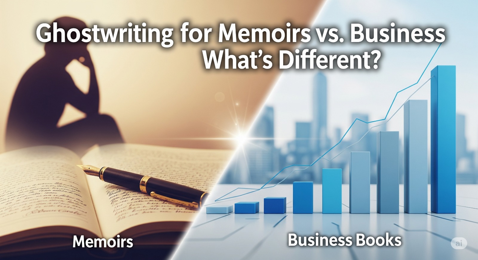 Ghostwriting for Memoirs vs. Business Books