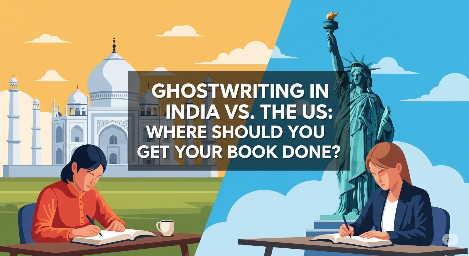 Ghostwriting in India vs. the US