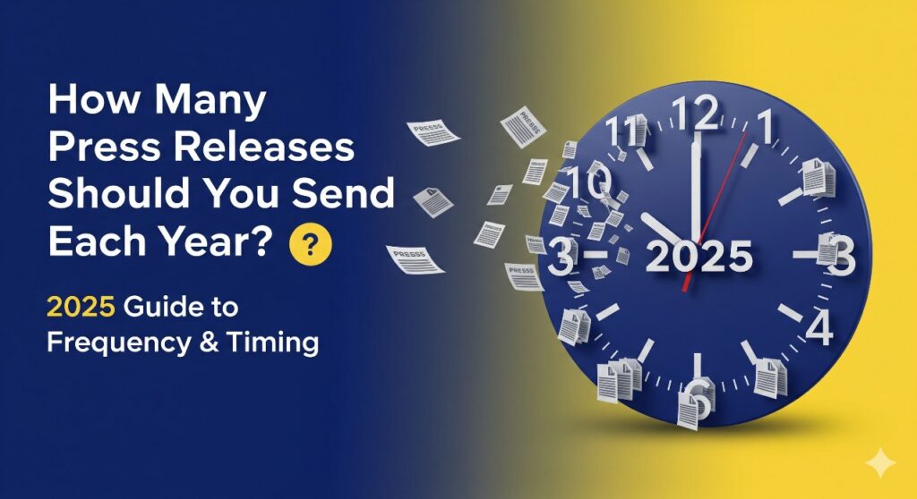 How Many Press Releases Should You Send Each Year 2025 Guide to Frequency & Timing
