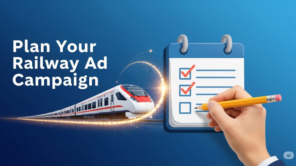 How to Book and Plan Your First Railway Station Ad Campaign