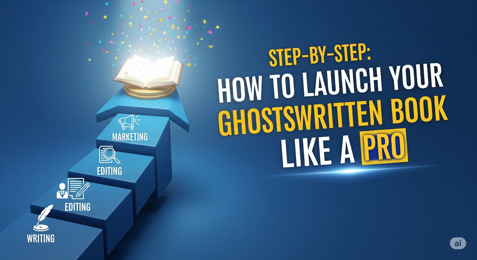 How to Launch Your Ghostwritten Book