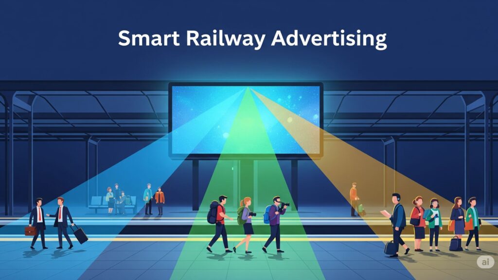 How to Target Commuters, Tourists, and Business Travelers with Smart Railway Station Advertising Campaigns