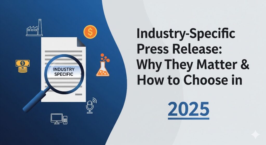 Industry-Specific Press Release Services Why They Matter & How to Choose in 2025