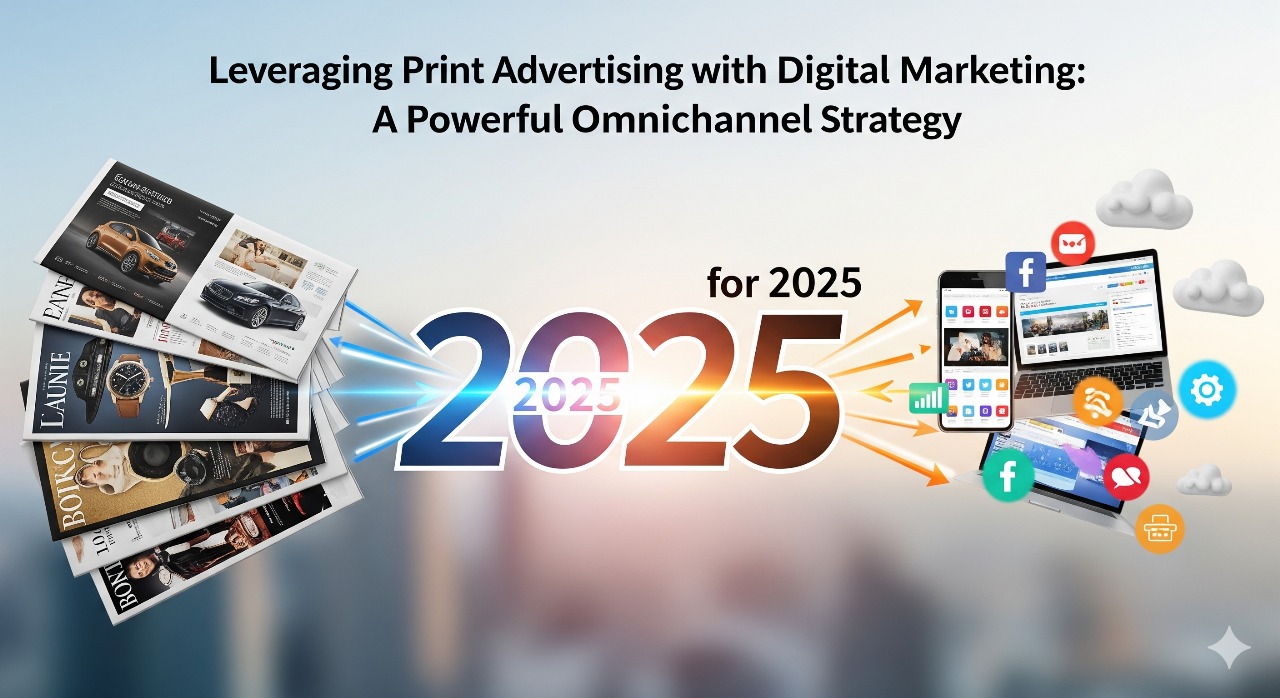 Leveraging Print Advertising with Digital Marketing A Powerful Omnichannel Strategy for 2025