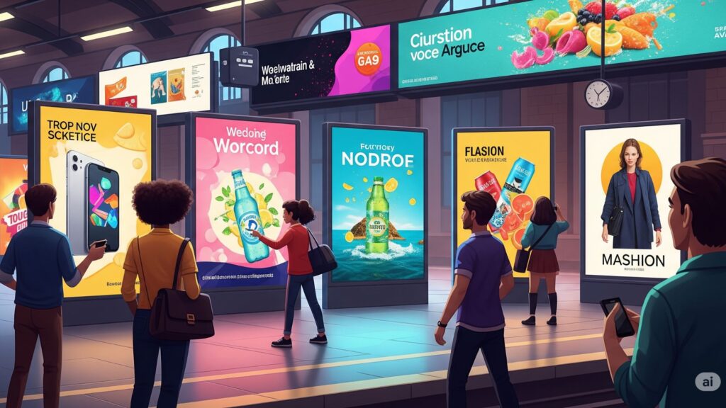 Leveraging Social Media Amplification for Railway Station Advertising