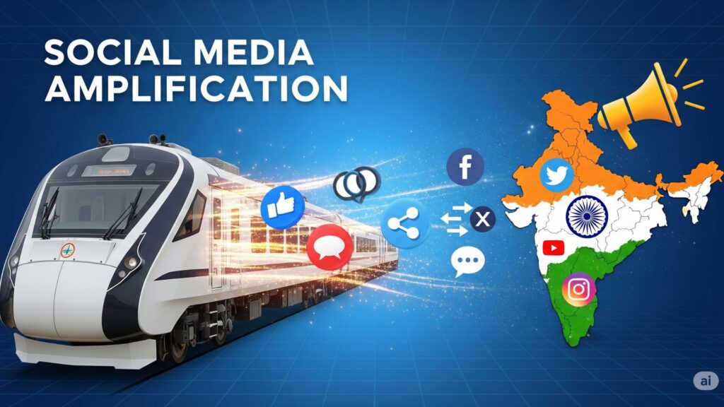 Leveraging Social Media to Amplify Vande Bharat Advertising Campaigns