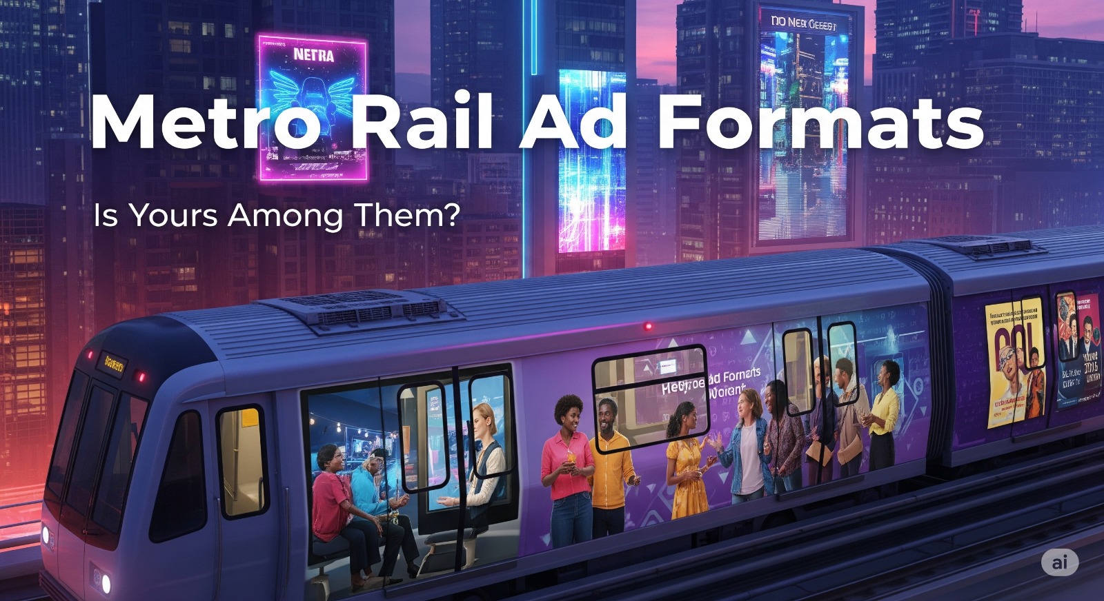 Metro Rail Ad Formats Are Dominating Cities