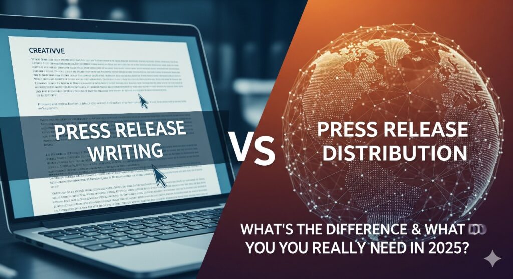 Press Release Writing vs. Distribution What’s the Difference & What Do You Really Need in 2025