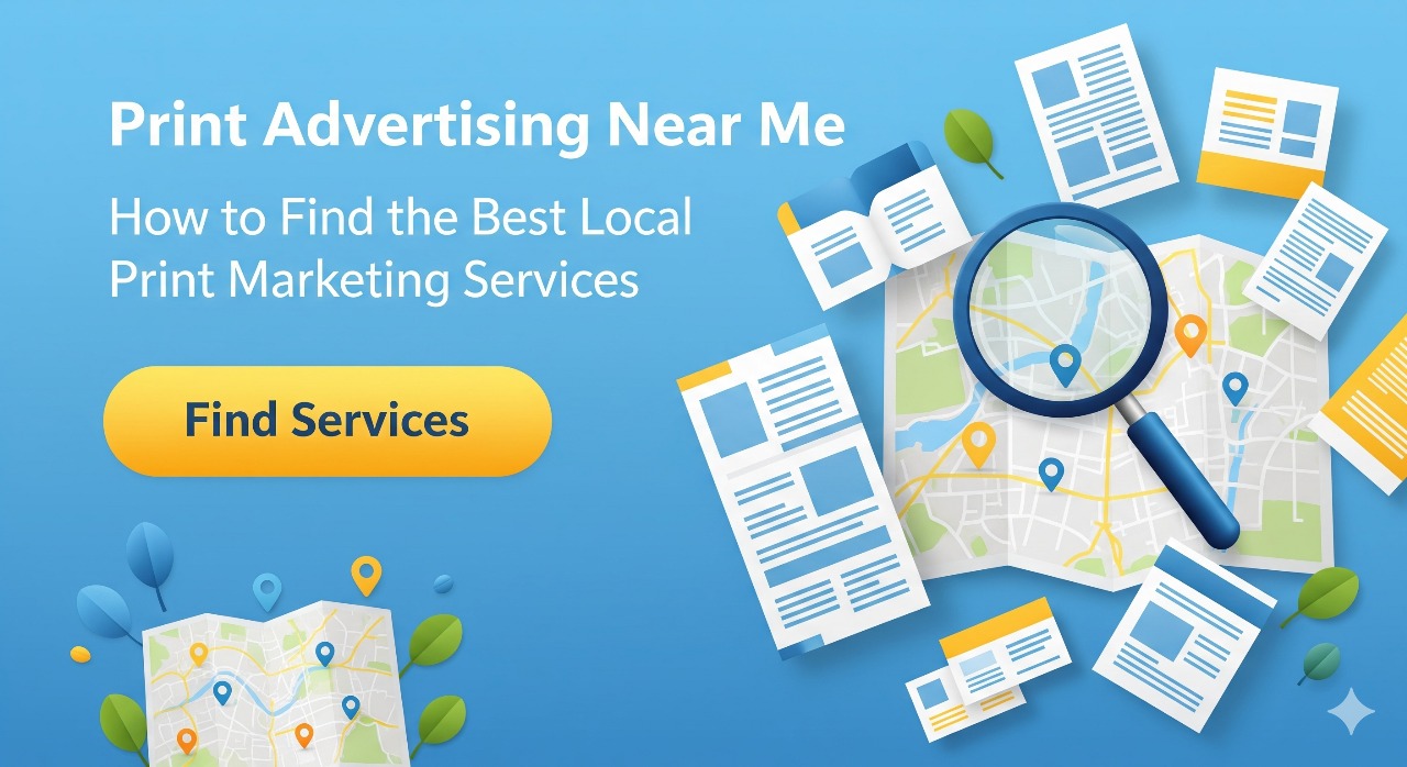 Print Advertising Near Me How to Find the Best Local Print Marketing Services