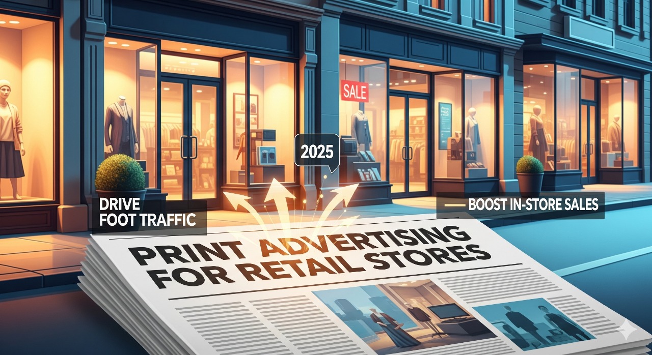 Print Advertising for Retail Stores Drive Foot Traffic and Boost In-Store Sales in 2025