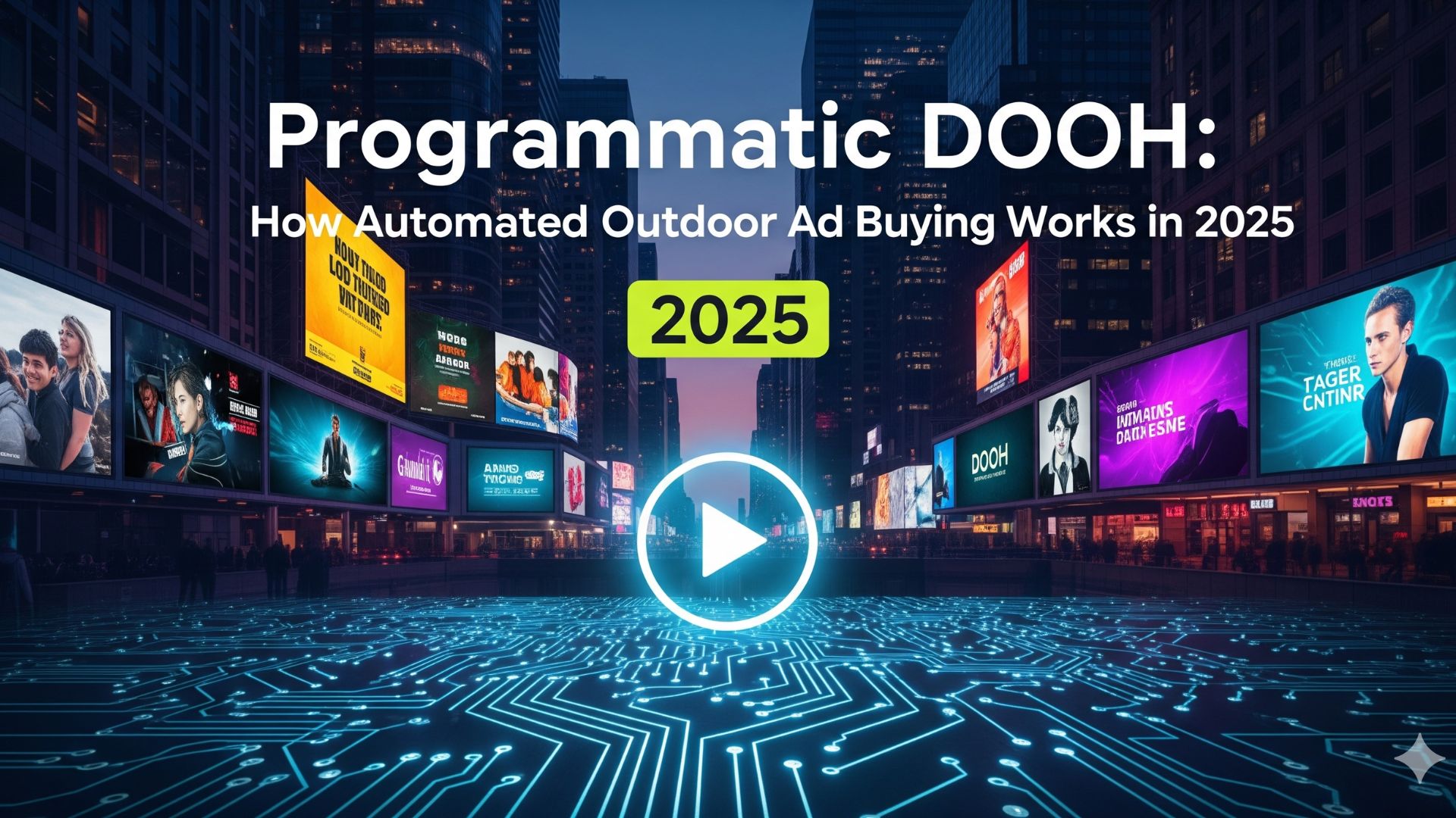 Programmatic DOOH How Automated Outdoor Ad Buying Works in 2025