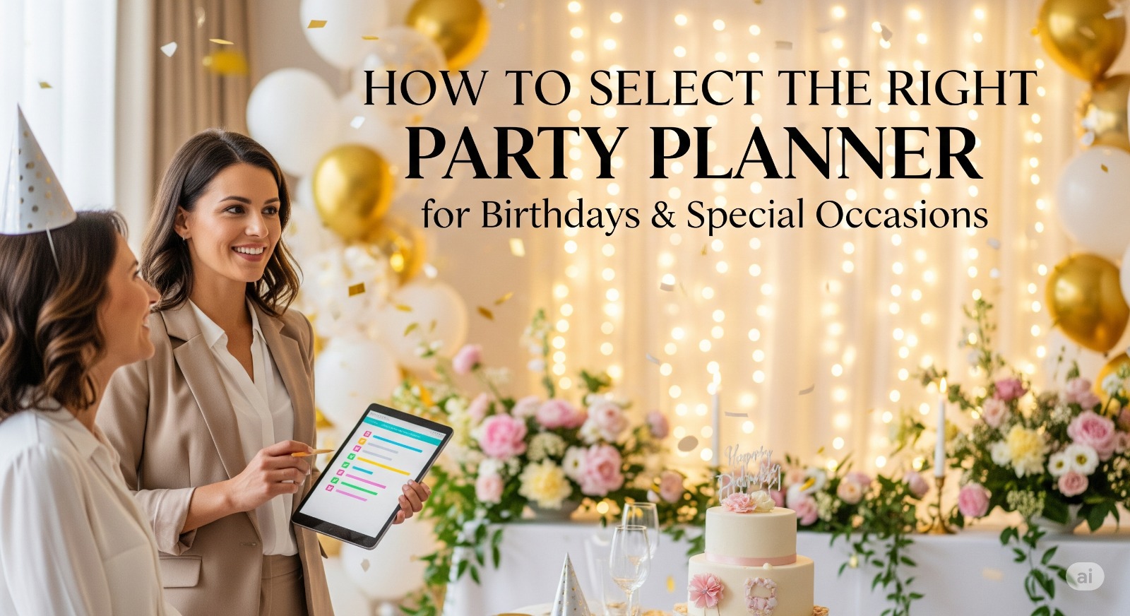 Select the Right Party Planner