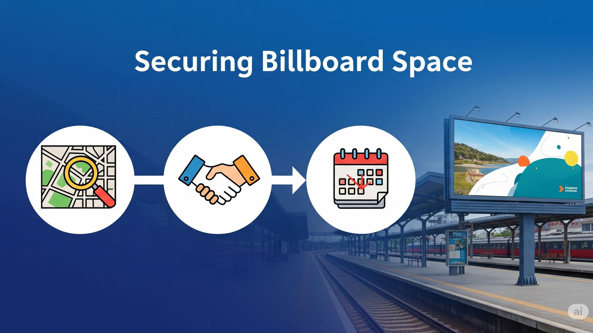 Step-by-Step Process for Securing Billboard Space at Railway Stations