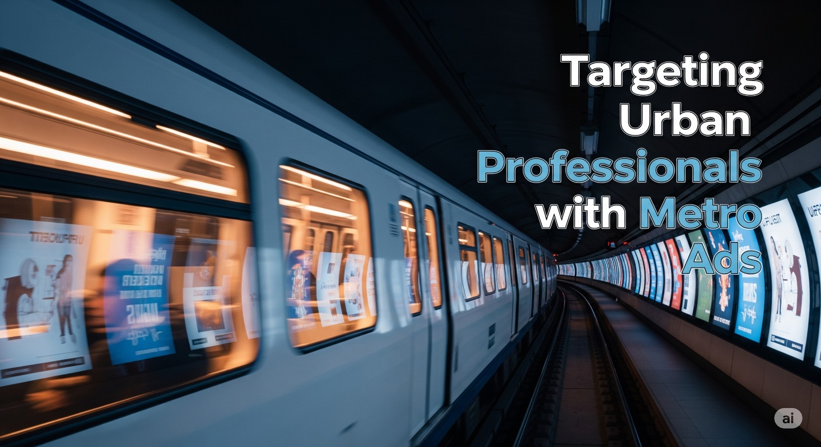 Target Urban Professionals with Metro Ads