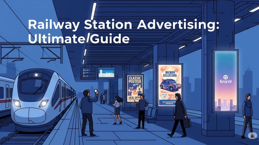 The Ultimate Guide to Railway Station Advertising Services Formats, Benefits, and Strategies