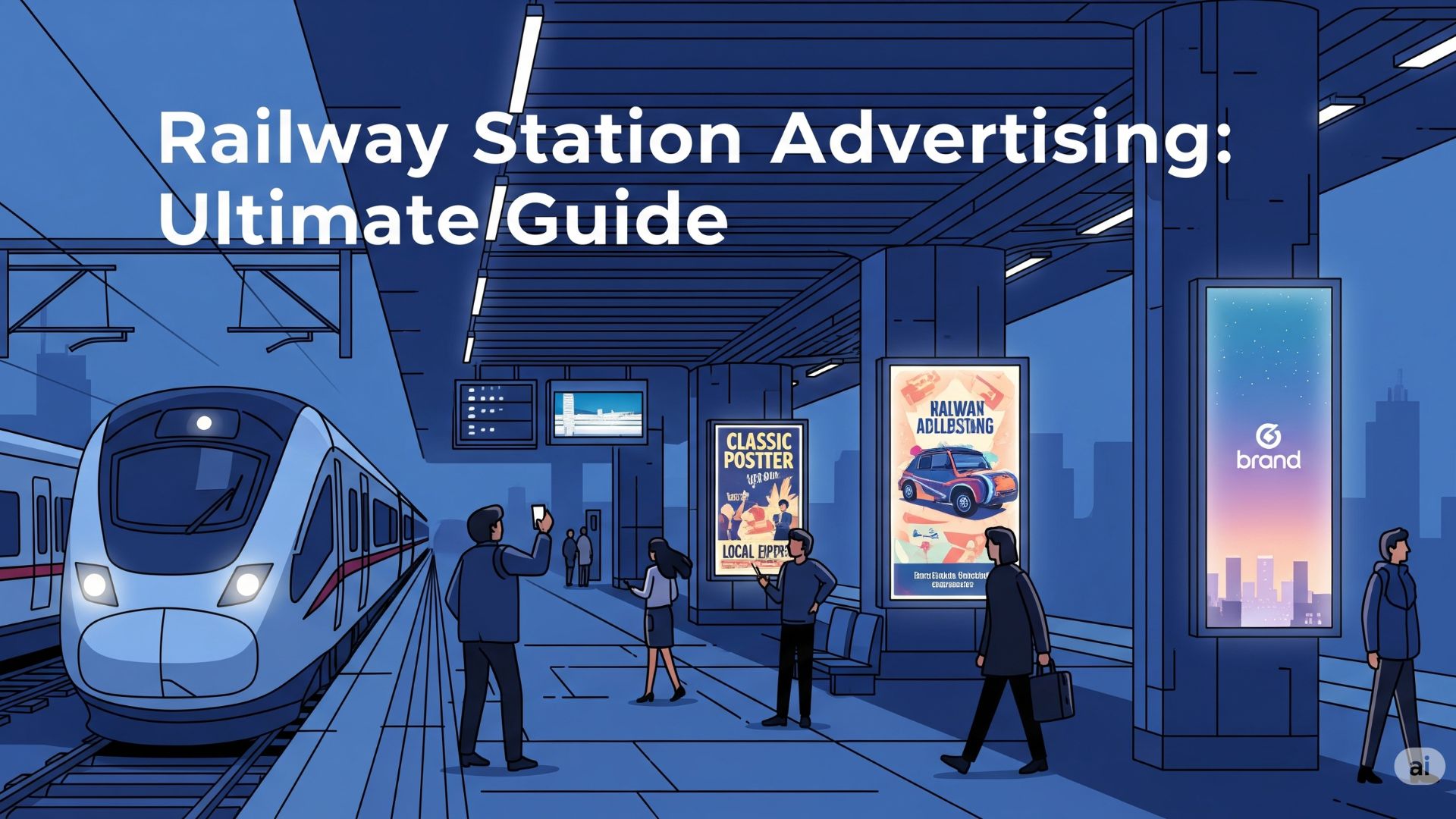 The Ultimate Guide to Railway Station Advertising Services Formats, Benefits, and Strategies