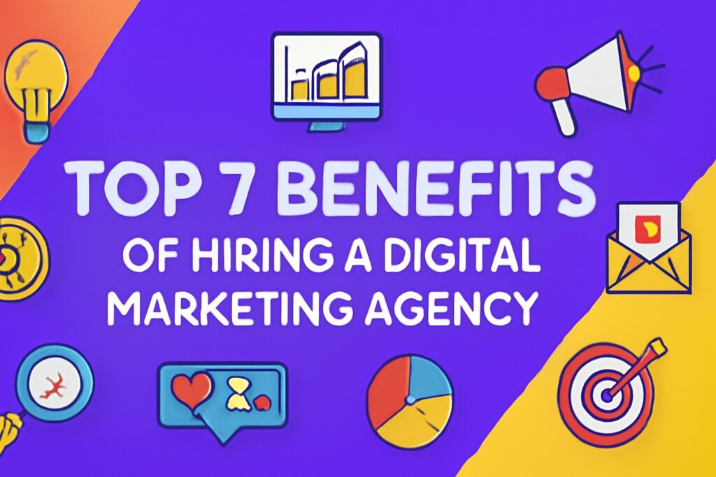 Top 7 Benefits of Hiring a Digital Marketing Agency