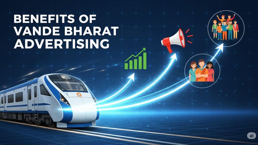 Top Benefits of Advertising on Vande Bharat Trains