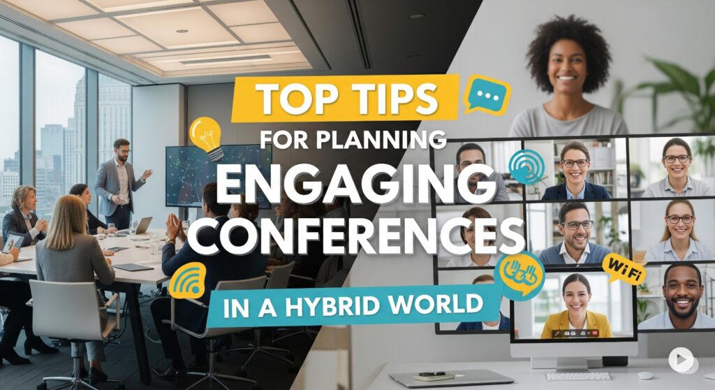 Top Tips for Planning Engaging Conferences