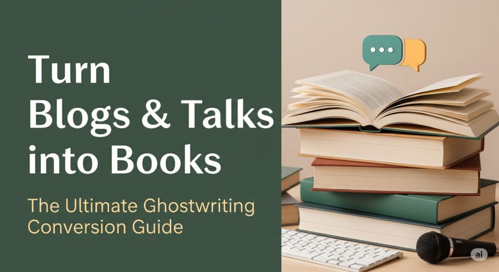 Turn Blogs & Talks into Books
