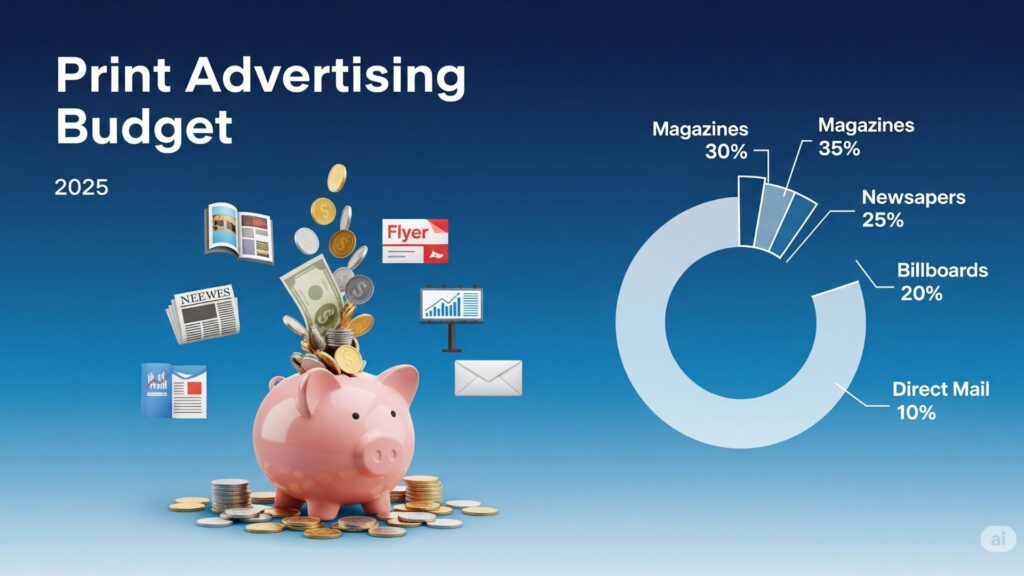Print Advertising Budget: How to Plan and Allocate Your Marketing Spend in 2025