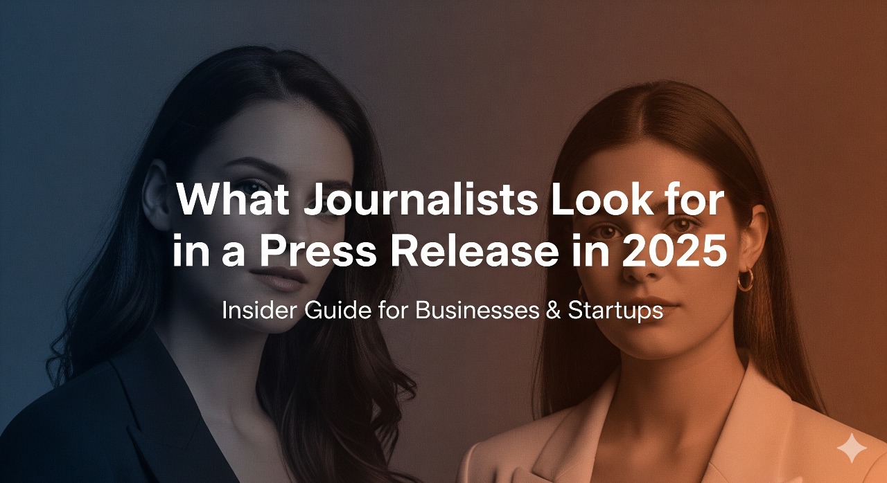 What Journalists Look for in a Press Release in 2025 Insider Guide for Businesses & Startups