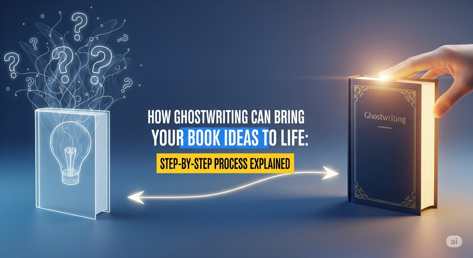 How Ghostwriting Can Bring Your Book Ideas to Life: Step-by-Step Process Explained