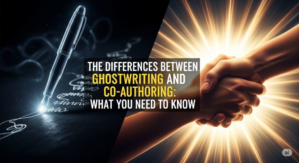 The Differences Between Ghostwriting and Co-Authoring: What You Need to Know