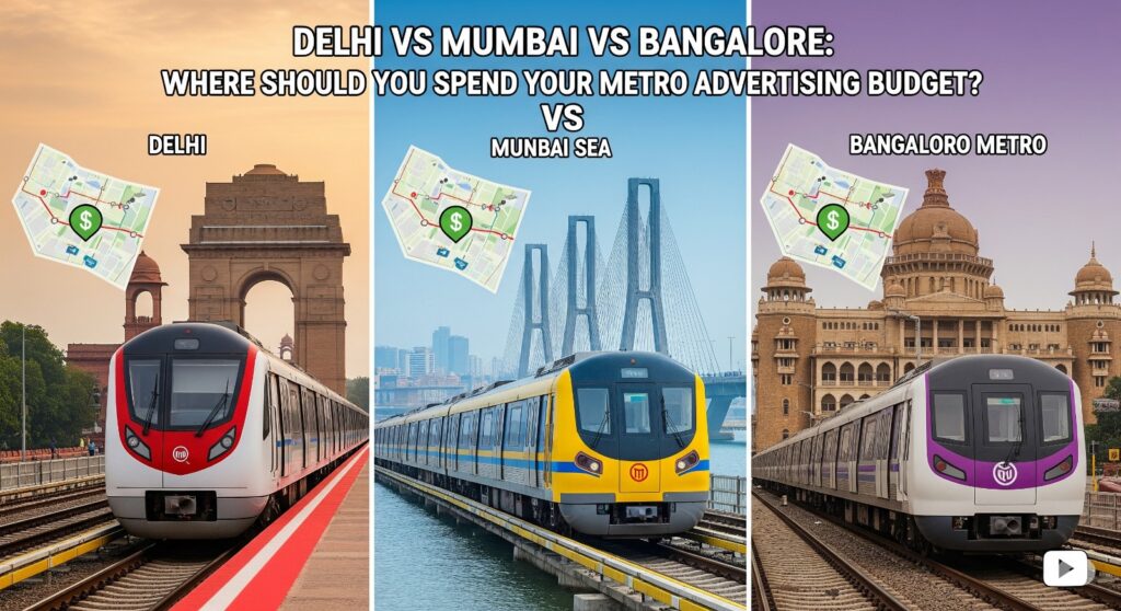 Delhi vs Mumbai vs Bangalore: Where Should You Spend Your Metro Advertising Budget?