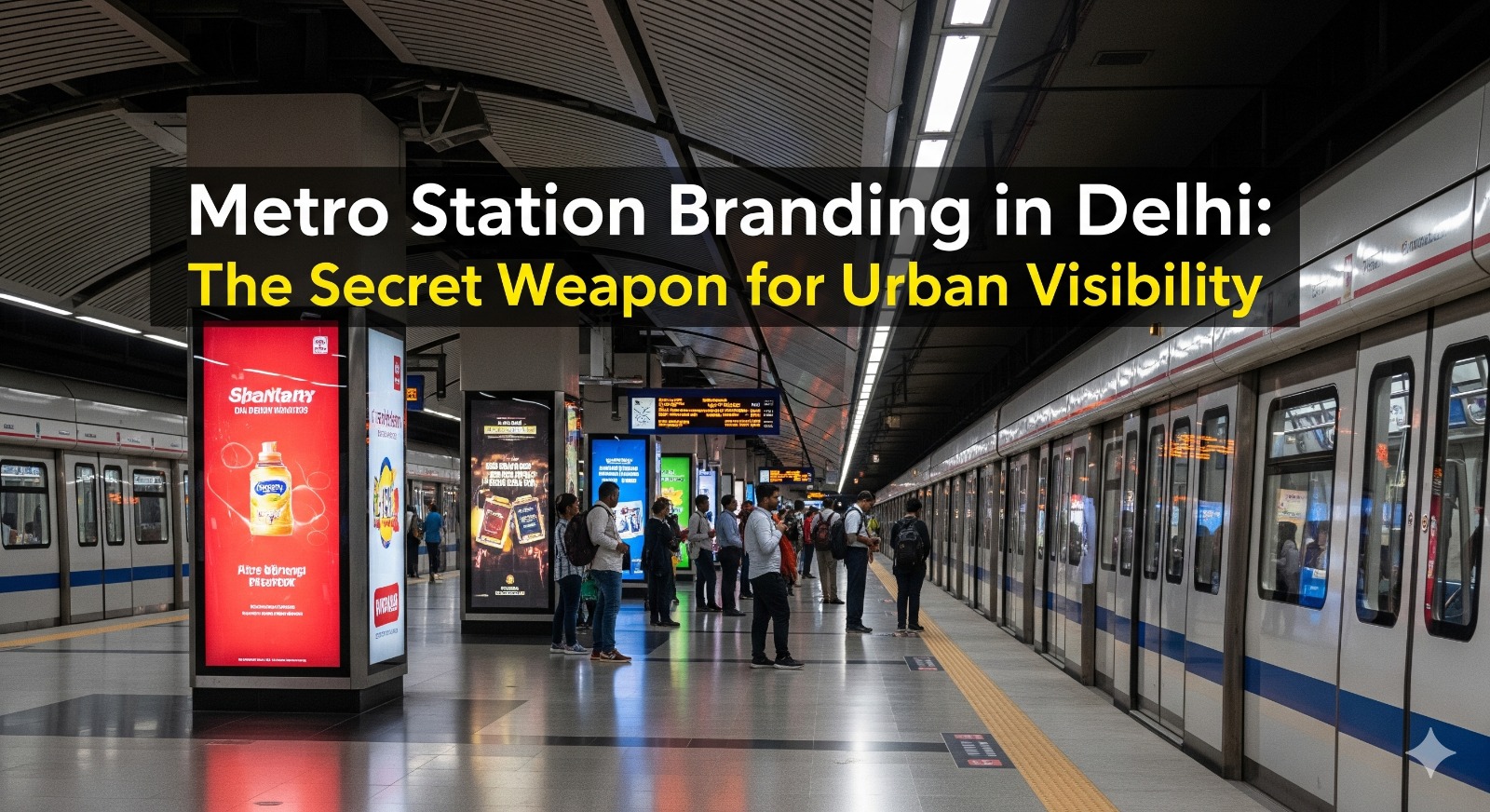 Metro Station Branding in Delhi: The Secret Weapon for Urban Visibility