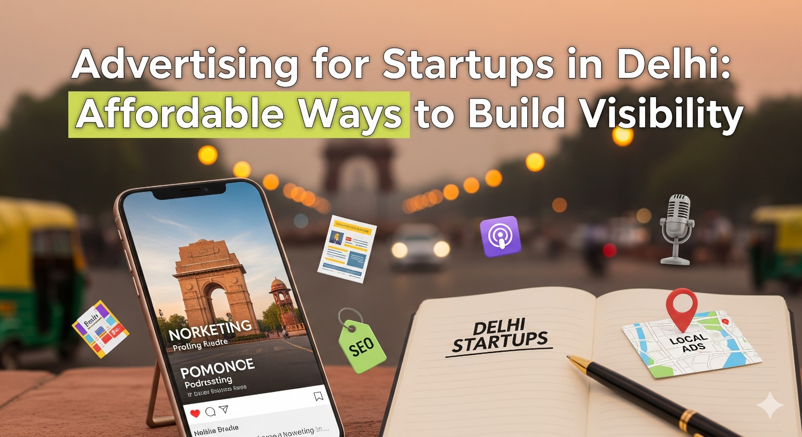 Advertising for Startups in Delhi: Affordable Ways to Build Visibility.