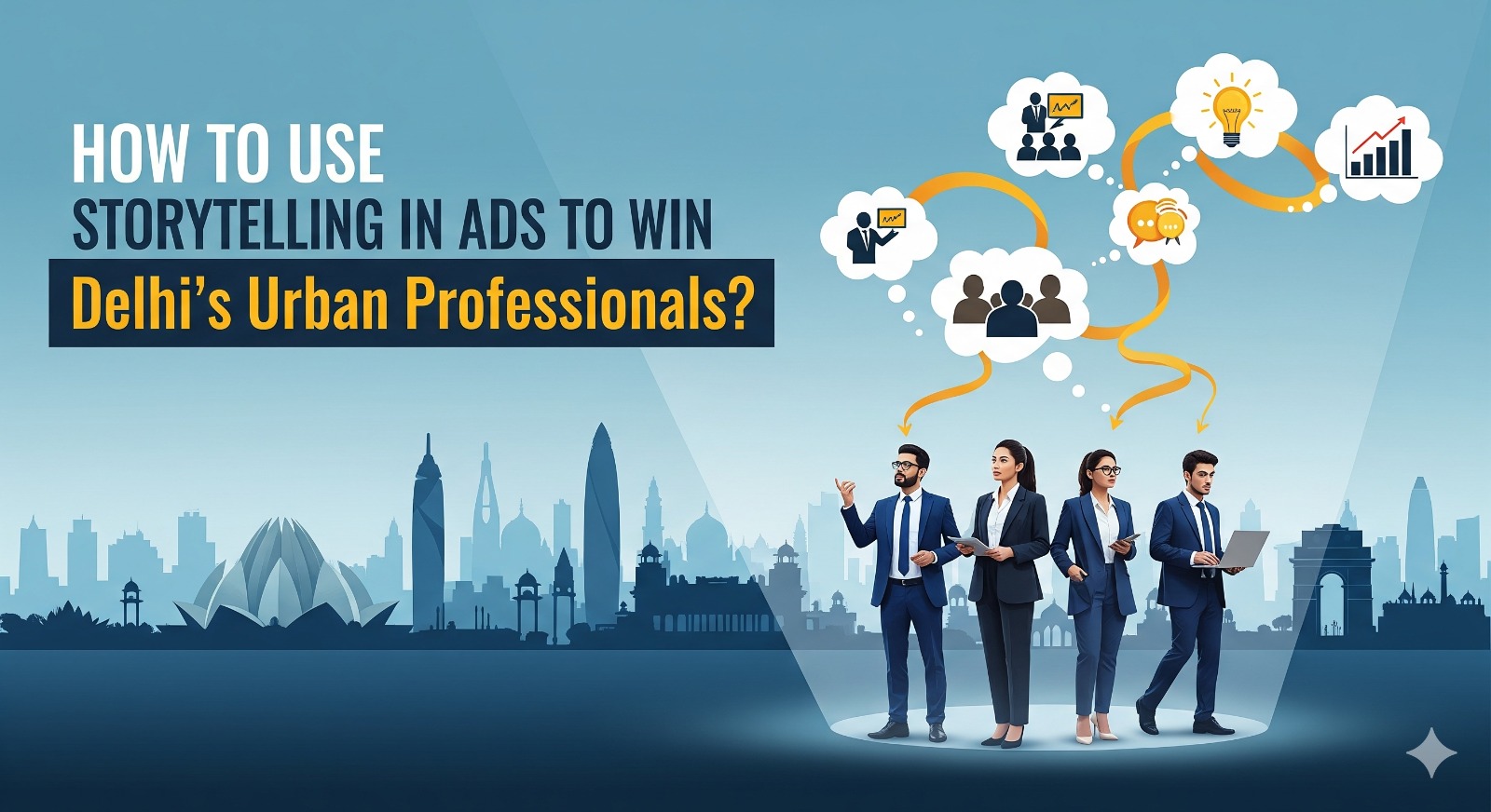 How to Use Storytelling in Ads to Win Delhi’s Urban Professionals?